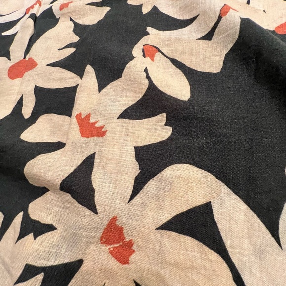 Men’s Zara Flower Print Camp Shirt size Large - Picture 4 of 4